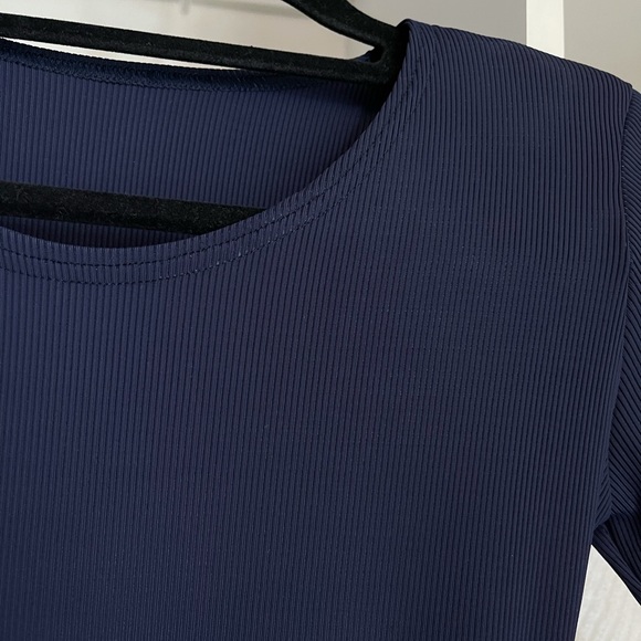 Vintage navy blue bodysuit - Picture 2 of 2